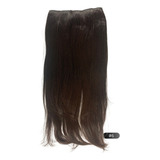 Tic Tac Aplique De Cabelo Orgânico Premium X Class 60cm 180g Cor 6 Castanho Médio
