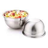 Tigela Bowl Aço Inox 30cm Funda