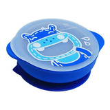 Tigela De Sucção Com Tampa Em Silicone Bowl Marcus & Marcus