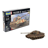 Tiger Ii Ausf. B 1/72 Revell 03129 144 Peças