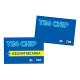 Tim Mix 15: 3 Tim Chip+12 Tim Chip Top (com R$10 Em Recarga)