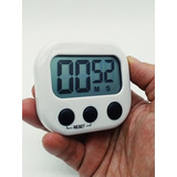 Timer Digital Cronometro Progressivo Regressivo Branco/preto