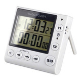 Timer Digital Led Cozinha E Laboratório 2 Tempos
