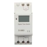 Timer Temporizador Digital Trilho Din 110v 16a Bateria