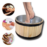 Tina Escalda Pés, Bacia Pedicure, Balde Newborn, Ofurô Pinus