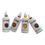 Tinta 4 X 100 Ml P/ Impressora Epson Stylus Tx235w Inkjet