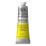 Tinta A Óleo Winsor & Newton Winton 37 Ml De Cores Para Escolher Cor De Óleo De Cádmio E Limão - Amarelo De Cádmio Nº 7