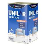 Tinta Acrílica Anti Mofo Unilar 18l - Escolha Sua Cor