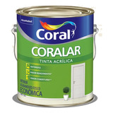 Tinta Acrílica Coral Coralar Interno Acabamento Fosco 3,6l