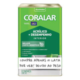 Tinta Acrílica Coralar Uso Interno 18 Litros - Coral 