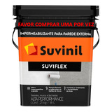 Tinta Acrilica Emborrachada Suviflex 18 Litros