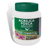 Tinta Acrílica Fosca Nature Colors 250ml Acrilex Branco 519