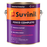 Tinta Acrílica Fosco Completo Branco 3,6 Litros Suvinil