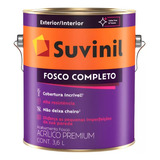 Tinta Acrílica Fosco Completo Branco 3,6 Litros Suvinil