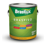 Tinta Acrílica Para Piso 3,6l Brasilux Braspiso Várias Cores