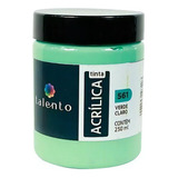 Tinta Acrílica Para Tela Daiara 250 Ml Cor Verde Claro 561