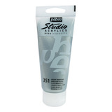 Tinta Acrílica Pébéo Studio 100ml 351 Prata Iridescente