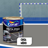 Tinta Acrílica Pinta Piso Coral 3,6 Litros Cores