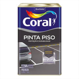 Tinta Acrílica Premium Piso Coral 18l Calçadas E Quadras