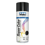Tinta Aerossol Tek Bond 350ml - P/ Áreas Externas Cor Preto Fosco