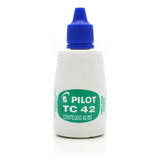 Tinta Almofada De Carimbo Carimbeira Tc42 Pilot 42ml Azulc/1