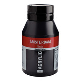 Tinta Amsterdam Acrylic Lamp Black #702 - 1000ml