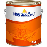 Tinta Anti-incrustante Envenenada Vermelha 3,6l Lancha Barco