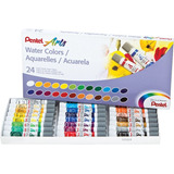 Tinta Aquarela Pentel Water Colors 24