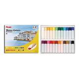 Tinta Aquarela Water Colors Pentel Htp24 Estojo 24cores 6/ml
