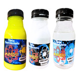 Tinta Automotiva Neon + Branco White + Verniz - 900ml Cada 