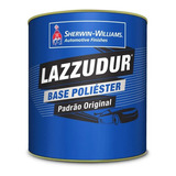 Tinta Base Poliéster Preto Profundo 3,6l Lazzudur