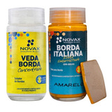Tinta Borda Italiana + Veda Borda Retoca Couros E Sintéticos