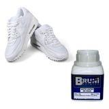 Tinta Branca Para Tenis Couro Sintético Sofa Sapato 100ml