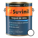 Tinta Branca Toque De Seda Acetinado Lavável Suvinil 3,6l