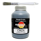 Tinta Cinza Couro Sapato Tenis Bota Banco Automotivo 250ml