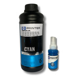 Tinta Compativel 664 Cian+ Refil Brinde 1 Litro