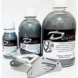 Tinta Cromo Espelhada Automotiva 750ml+ Verniz + Tinta Preta
