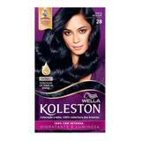 Tinta De Cabelo Tintura Coloração Koleston - Escolher Cor Cor 28 - Preto Azulado