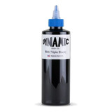 Tinta De Tatuagem Dynamic Triple Black 240ml