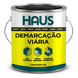 Tinta Demarcação Viária 18 Litros Haus Acabamento Fosco Cor Branco