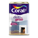 Tinta Direto No Gesso - Coral Branco Fosco - 18 Litros