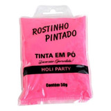 Tinta Em Pó Holi Party Pink