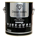 Tinta Emborrachada Decor Colors 3,6lts - Cor Branco Acabamento Brilhante Cor Athena