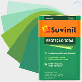 Tinta Emborrachada Para Parede Suvinil Tons Do Verde +16 L