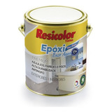 Tinta Epoxi Base Água Branco Brilhante 3,6lts Resicolor.