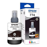 Tinta Epson 774 Preta Original Para Ecotank L606 L656 L1455