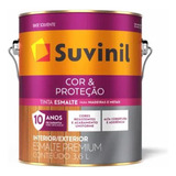 Tinta Esmalte Cor & Proteção Branco Fosco 3,6l Suvinil