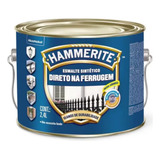 Tinta Esmalte Coral Hammerite Direto Na Ferrugem 2,4l - Ouro