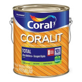 Tinta Esmalte Sintético 3,6l Base Água Coral Coralit Total