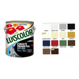Tinta Esmalte Sintético Base Água 3,6l Lukscolor Cores Galão